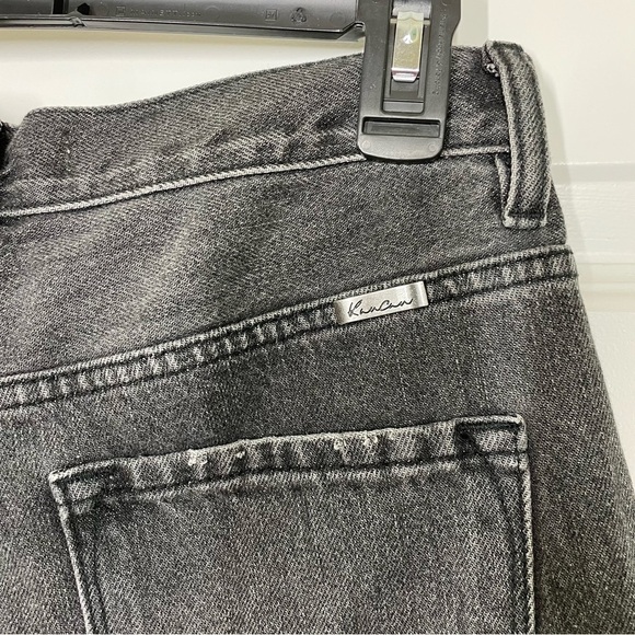 New Kancan for VICI High Rise Distressed Mom Jean in Washed Black - Picture 5 of 10